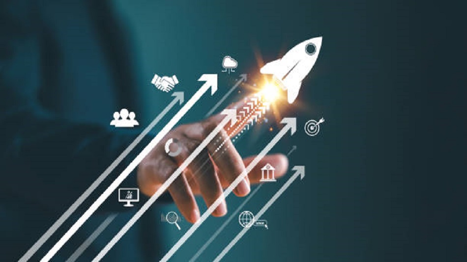 Concept de stratégie de croissance - centres offshores - Optiserv