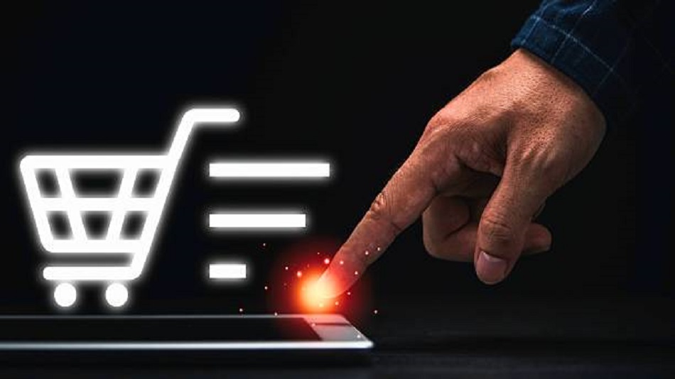 concept de commerce en ligne - externaliser votre service client - Optiserv